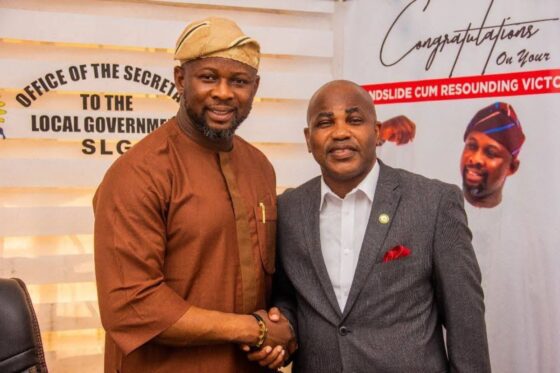 Hon. Femi Odunayo Hosts Lagos HOMS General Manager on Courtesy Visit