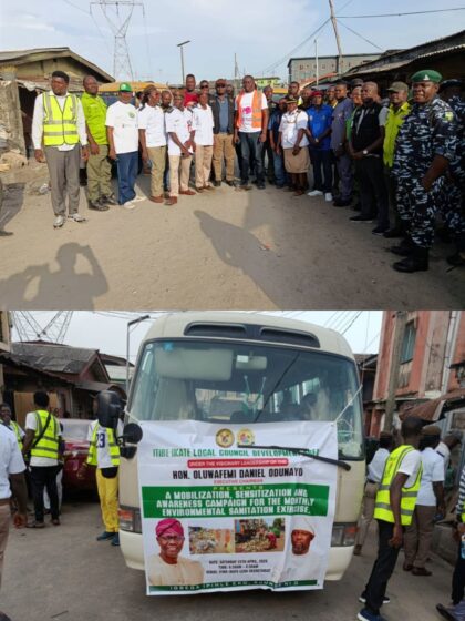 SANITATION RETURNS: ITIRE-IKATE RESIDENTS SET PACE AS LAGOS STATE HAILS COMPLIANCE
