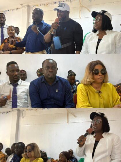 Odunayo Fetes Itire-Ikate Workers, Empowers Eight With Sewing, Pepper Mill Machines